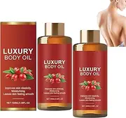 Luxury Body Essence Oil, Firming & Moisturizing Body Lotion for Smooth, Hydrating& Tightening, Radiating Skin, Effectively Improves Fine Lines, Non-Greasy Formulation, Improve Skin Dullness (2pcs)