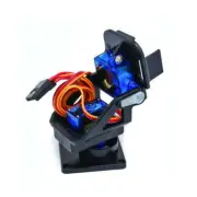 DIY 2 Axis Pan Tilt Mounting Kit and 2 x 9G Servo with Gear Mounting for Arduino