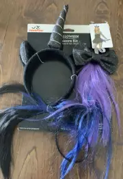 2-Piece Adult Halloween Unicorn Costume Kit • One Size