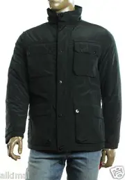 NEW NAUTICA PERFORMANCE MULTI POCKET FULL ZIP BLACK SEABORNE PARKA JACKET COAT M