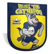 North QLD Queensland Cowboys NRL Team Mascot Shaped Cushion Pillow