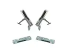 Genuine Smeg Oven Door Hinges Complete Kit Assembly With Supports 931330532KIT