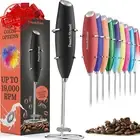 Powerful Handheld Milk Frother Battery Operated Drink Mixer for Coffee Latte