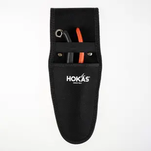 【HOKAS】S412 單入工具袋(剪定鋏 花剪 樹剪 修枝剪刀 收納套 工具袋 工具套 腰包 加厚帆布 水電腰包)