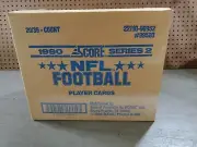 1990 Score Football Series 2 Factory Sealed Case (20) Boxes PSA 10 BGS Grade'em