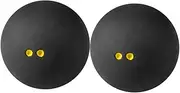 Milisten 2pcs High Elastic Squash Ball Professional Racket Ball Training for Indoor/Outdoor