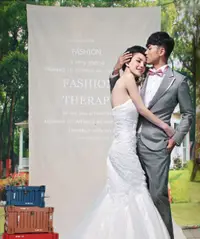 在飛比找樂天市場購物網優惠-新款影樓外景拍照道具個性寫真旅拍婚紗攝影拍攝韓式背景布麻布