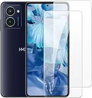 2 Pack Tempered Glass Screen Protector Set Compatible with HMD Pulse Pro 4G, HD Clear, Anti-Scratch, Bubble-Free, Easy Installation