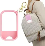IKOPFLN 1 x 45 ml spray bottle, reusable mini fine mist spray bottle, for perfume, body care liquid, cosmetics (pink)