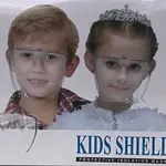 【蝦米米】兒童防護面罩 兒童防飛沫面罩 兒童防沙面罩 透明防護面罩