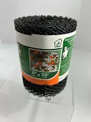 Frost King Gutter Guard Plastic Mesh 6" X 20' New