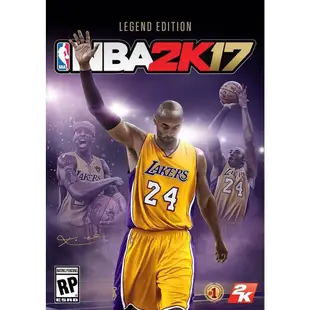 籃球NBA2K17 中文版 PC電腦單機游戲光盤 光碟 不支持32位 現貨 遊戲達人必備