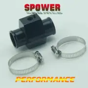 36MM Black Water Temperature Joint Pipe Temp Sensor Gauge Radiator Hose Adapter