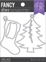 Hero Arts Tree & Stocking Tag Fancy Die