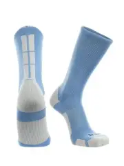 TCK Multisport Baseline 3.0 Crew Socks COLUMBIA BLUE | WHITE SM