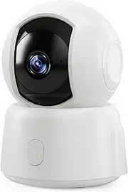 2K Indoor Security Camera - 360° Pan/Tilt Home Surveillance Camera,WiFi Camera for Home Security Camera System Baby Monitor,Smart Tracking, Night Vision,2-Way Audio,24/7 Recording,Works with Alexa