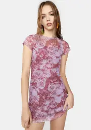 [dELiA*s by Dolls Kill] Get A Grip Mesh Dress