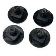 Plastic Recliner Feet -Flat Round