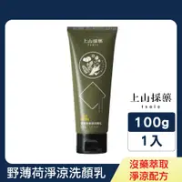 在飛比找PChome24h購物優惠-【tsaio上山採藥】野薄荷淨涼洗顏乳100g