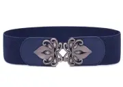Syuer Womens Vintage Wide Elastic Stretch Waist Belt Retro Cinch Belt