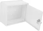 Kisangel Wall Mounted Lockable Milk Box Versatile Outdoor Storage Container for Milk Keys Easy Installation Wall Hanging Storage for Home Outdoor Use