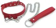 Intimate Lover Bell Choker Collar Necklace Lolita Bow Collar Cat Cosplay Kitty Velvet Necklace (V)
