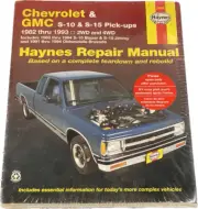 HAYNES REPAIR MANUAL BOOK Chevrolet GMC S-10 S-15 S-10 Blazer Jimmy Olds Bravada
