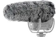 YOUSHARES Microphone Deadcat Windscreen - Outdoor Wind Shield Mic Windshield Muff Fur Custom Fit for Rode VideoMic Pro+ Plus Camera Microphone