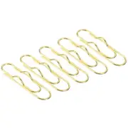3" Metal Pen Clip Pen Holder Clip Pencil Clip Notebook Pen Holder, Golden 5pcs