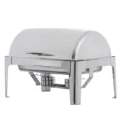 KH Full Size Roll Top Chafer Stainless Steel