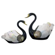 By Dezign - Shell Swans - Statues & Sculptures