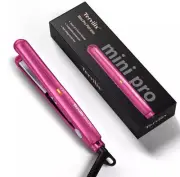 Mini Flat Iron Adjustable Temperature Travel-Size Mini Hair Straightener Smal...
