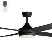 CALIBO BREEZE SILENT 48" INDOOR/OUTDOOR ABS AC CEILING FAN WITH REMOTE & LIGHT