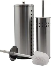 Box Sweden Stainless Steel Toilet Brush and Roll Holder Set