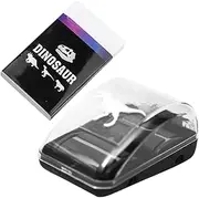 SHINEOFI Compact Eraser Roller Desktop Crumb Sweeper Mini Desk Eraser Mini Handheld Office Cleaning Tool