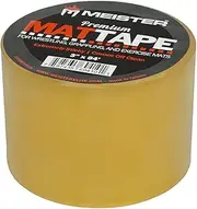 Meister Premium Mat Tape for Wrestling, Grappling and Exercise Mats - Clear - 3" x 84ft - 1 Roll (1095MT6M3N)