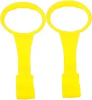 HANABASS 1 Pair Portable Pull Rings for Crib Lightweight Walking Assistant Support for Standing for Travel and Outdoor Use