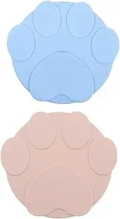 2Pcs Silicone Pet Food Can Covers Flexible and Durable Dog Cat Can Lids Ring Design for Airtight Seal Prevent Spoiling and Drying Safe for All Cans