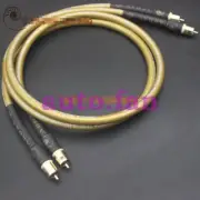 2PCS for new Cadas GOLDEN 5-C HiFi fever RCA audio cable signal cable