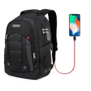 Laptop Backpack 15.6 Inch Laptops Tablets Storage Bag Usb Charging Port Combination Lock Laptop Cases & Bags