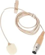 ifundom Compact Lapel Microphone Clip Mic for Recording Portable Shirt Microphone Small Mic for Video for Camera Smartphones