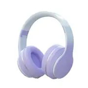 DR56 Bluetooth Wireless Headphone Gradient Color Hifi Gaming Headset Noise Reduction Sport Headphone For Computer Boy Girl Gift purple