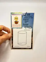 Mini Plot Graph Paper Restickable - CYLINDRICAL-PLOT