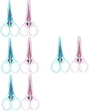 Tofficu 4sets Sewing Scissors Set Embroidery Scissors Thread Cutter Boys and Girls Small Sewing Stainless Steel Embroidery Kit for Travel 2pcs*4