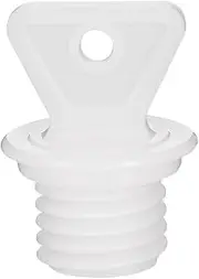 Hot Water Bottle Lid Sink Drain Pipe Kit Portable Hot Water Bottle Plugs Purifier Gel Seals Strainer Catcher Water Bottle Caps Hot Water Sacks Plugs Suction Filter Pp White