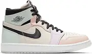 Jordan Women's Shoes Nike Air 1 Zoom CMFT Easter CT0979-101, Pale Ivory/Black-light Violet, 9.5