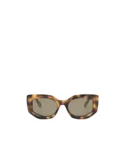 Geometric frame sunglasses 54 Nude