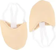 [BESPORTBLE] 1 Pair Half Soles Dance Shoes Breathable Toe Covers Comfortable Toe Protectors