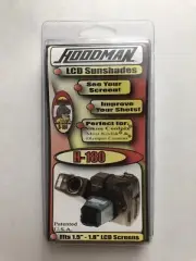 Hoodman H-180 Viewing Hood For 1.5 To 1.8" LCD