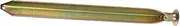 COOLHIYA 1pc Golden Iron Tent Stake Portable Camping Peg for Secure Ground Fixation for Tents Awnings Canopies Outdoor Activities